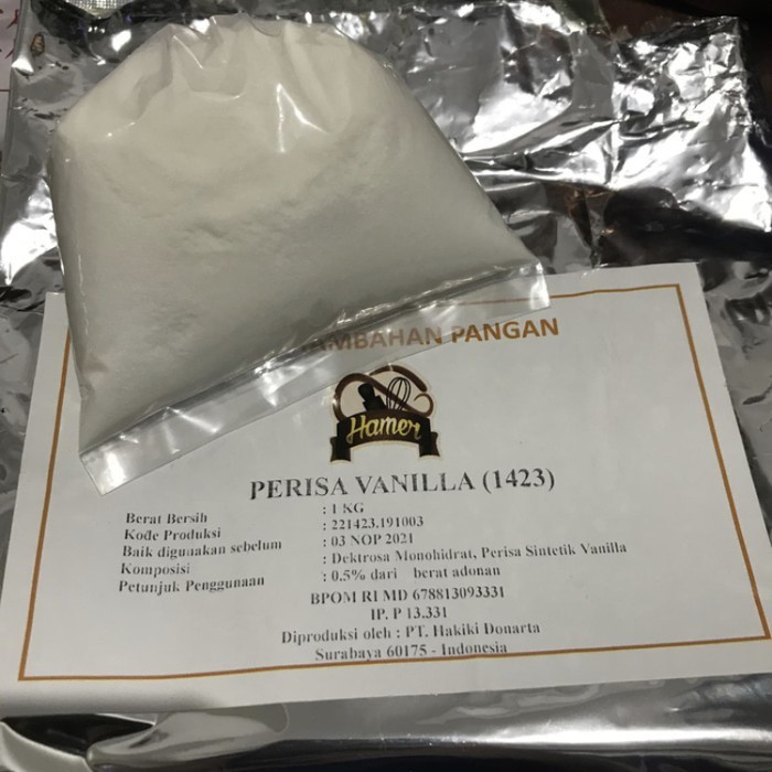 Vanili Bubuk Kristal Wangi Wangi Susu - Buttermilk Powder Repack 250gr