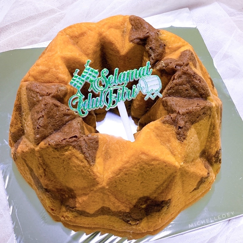 

[PO] MiKitchen - MARMER CAKE Wijsman Butter (Bundt Pan +/- 21cm) HALAL