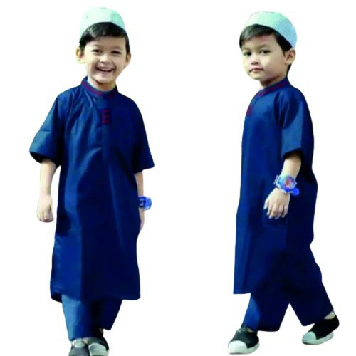 COD Grosir Baju Koko Pakistan Anak / Stelan Baju Muslim Anak Laki Laki 1 2 3 4 5 6 7 8 THN