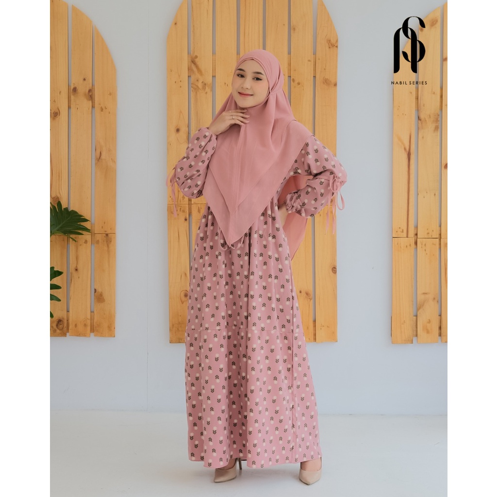 EMIRA SET HIJAB cringkle crinkle &amp; SHAKILA import Set Khimar Ceruty syakira ori jrone khimar maryam terkini elq alhasan ramadhan lebaran  kondangan