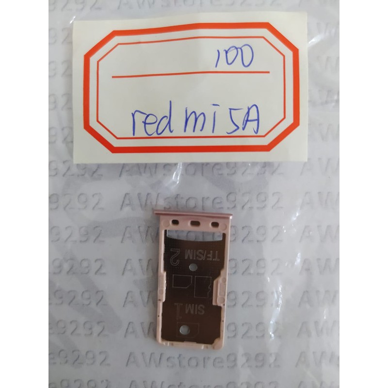 Slot Tempat Dudukan Kartu Simcard Sim card Lock Simtray Sim Tray Xiaomi Redmi 5A