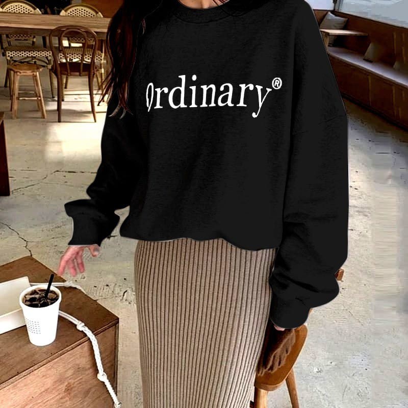 sweater oversize / switer ordinary /sweeter wanita/pria  murah sweter cewek