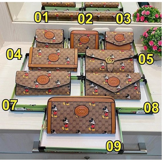 DOMPET GUCCI MICKEY FREE BOX