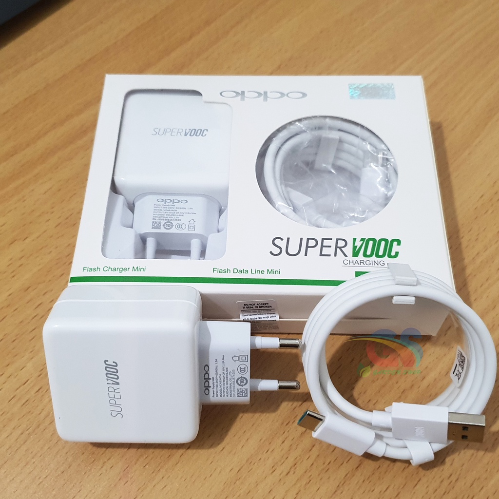 Charger Oppo Tipe-C Original100% VOOC Fast Charging/Charger Oppo FindX A5 2020 A9 2020 Reno2 Reno 2F