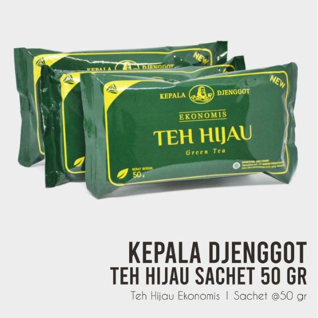 

Kepala jenggot teh hijau daun 50gr