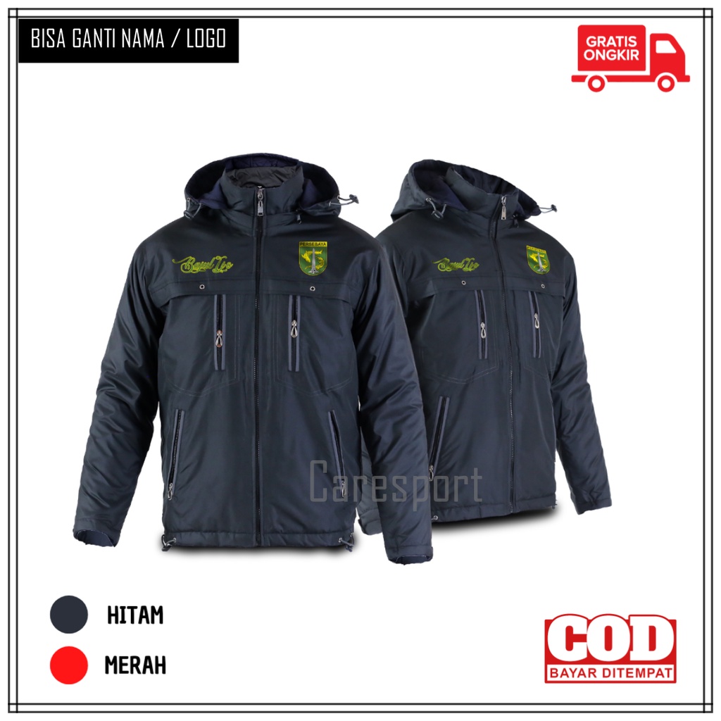 Jaket Cowok Badger Climber Persebaya Anti Air Jaket Parasut Club Olah Raga Termurah