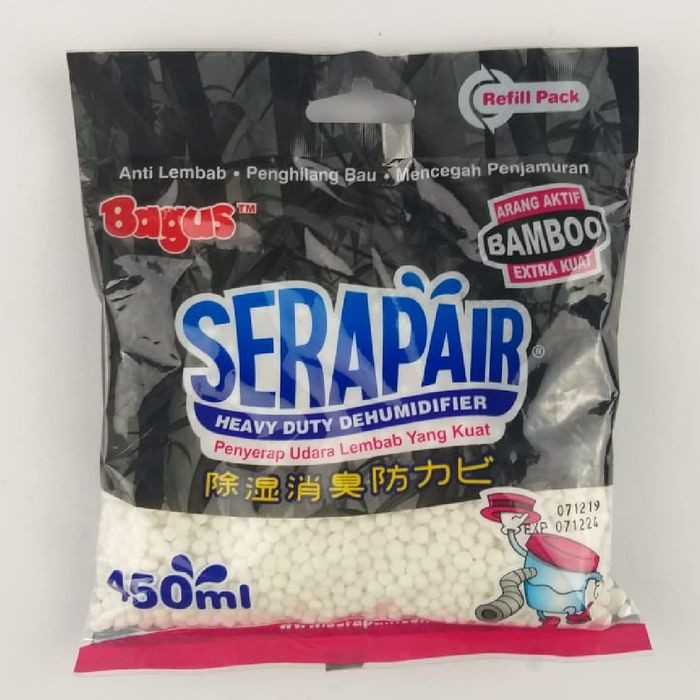 *SERAPAIR REFILL*PENYERAP UDARA LEMBAB YANG KUAT*450ml * PENYERAP LEMBAP