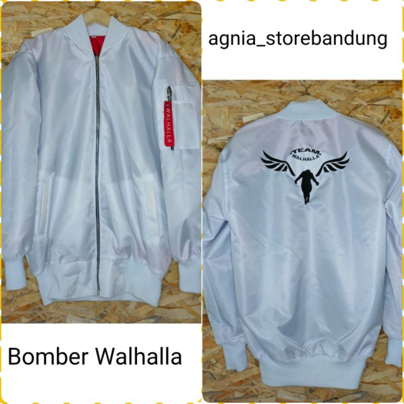 JAKET BOMBER WALHALLA TOKYO REVENGERS VALHALLA JAKET JACKET BOMBER HARGA PROMO HABISKAN
