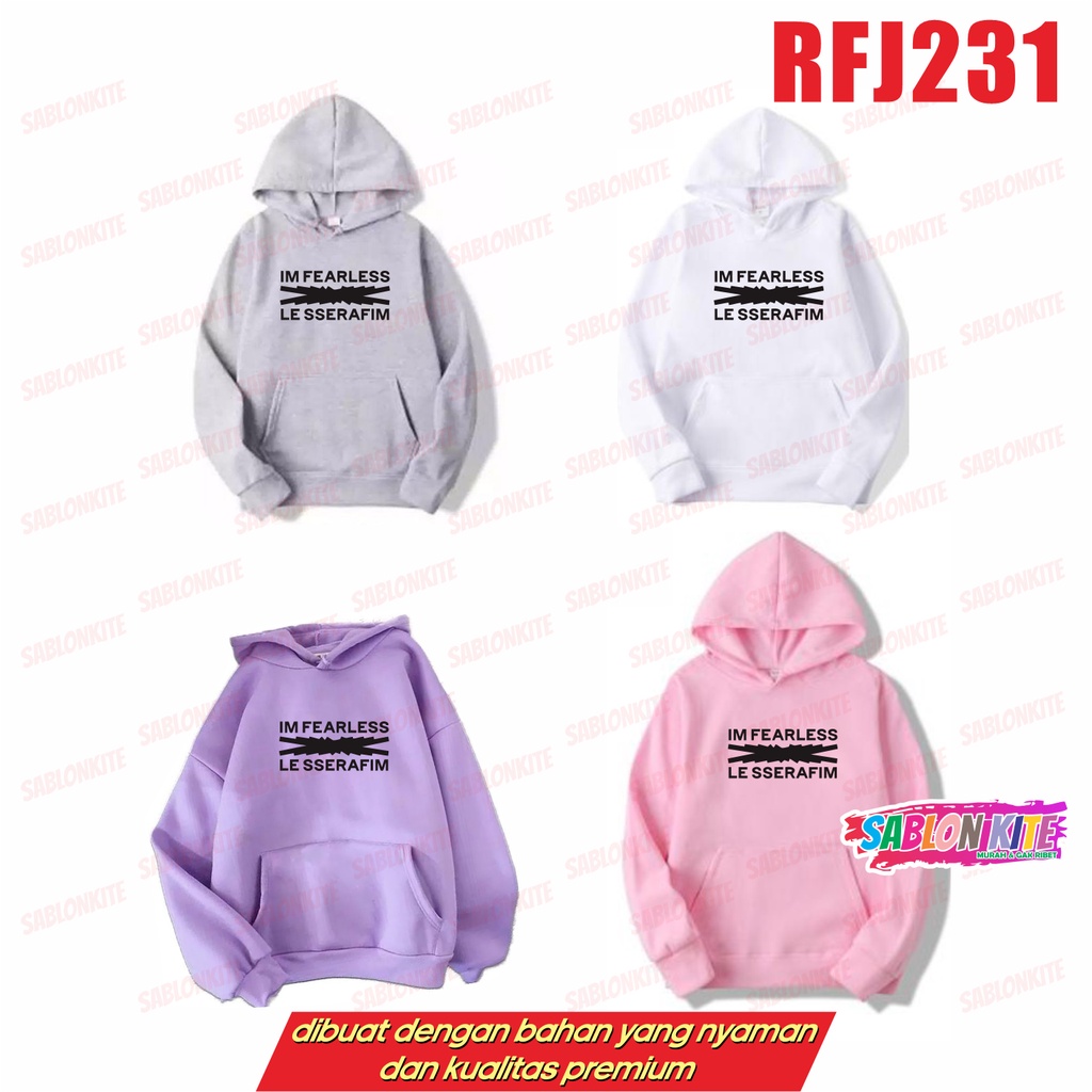 MURAH!!! HOODIE KPOP KOREAN LE SSERAFIM RFJ231