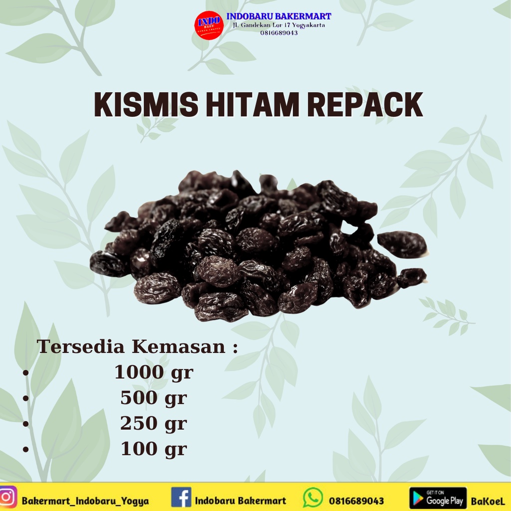 

Kismis Repack 500gr