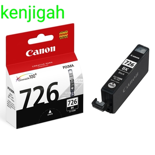 Tinta Canon Cli 726 Black Canon 726 Hitam 726Bk Original