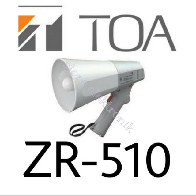 Megaphone Toa ZR 510 Toa Original Galva