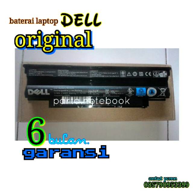 Baterai laptop DELL inspiron J1KND 13R 14R 15R 17R 3420 3520 N4010 N4050 M5010 M5030 N7010