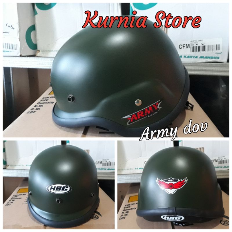 Helm army helm harley helm classic helm brimob