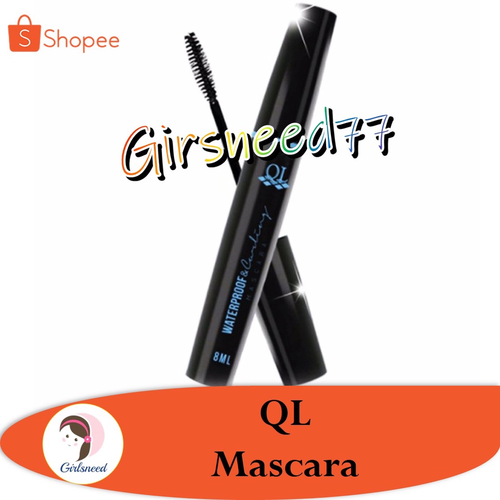 QL Waterproof Curling Mascara GIRLSNEED77