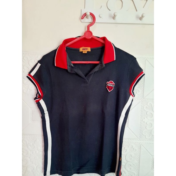Baju kaos atasan anak wanita sporty merk AERO ori