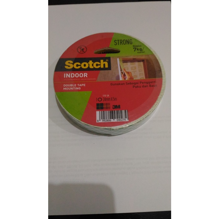 

Produk Double Tape Scotch Mounting 3M 110-5A Terlaris