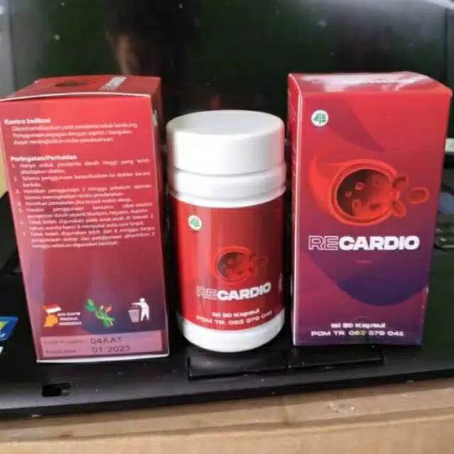 

Recardio Asli Mengatasi Hipertensi Jantung Asli Original 100% Herbal