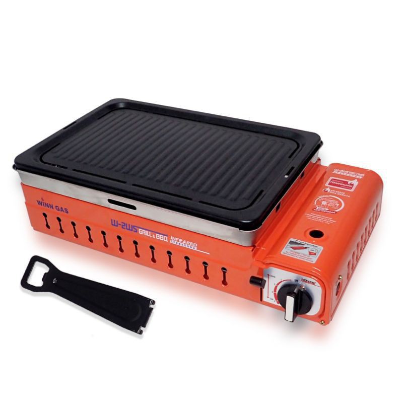 WINN Kompor Gas BBQ  , Tabung Kaleng Grill 2WS Grill