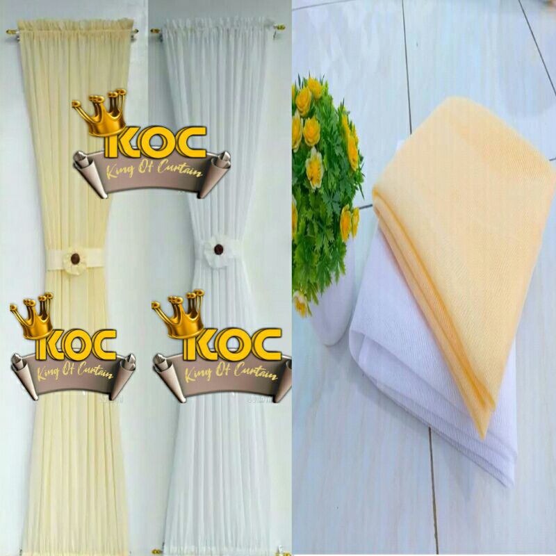 Gorden ikat minimalis/gorden minimalis kupu-kupu