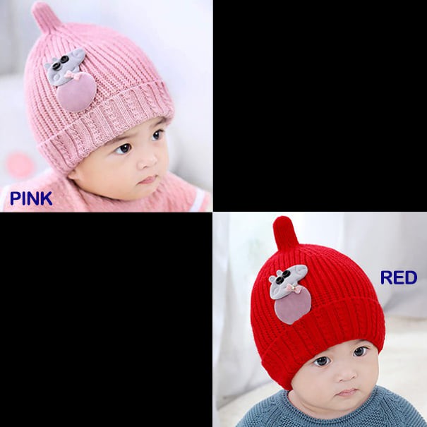 Topi Kupluk Knitted Anak