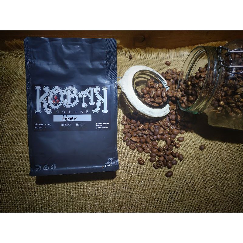 

KOBAK kopi biji arabica CIWIDEY honey process 100gr