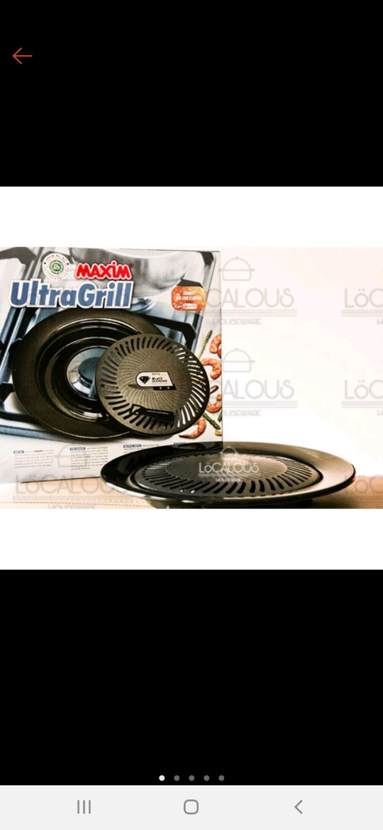 Ultra Grill Maxim /alat Panggang / Panggang Daging /barbeque / Pan / Anti Lengket / Grill Bbq Teflon