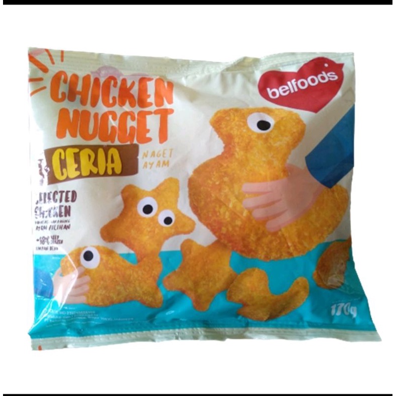 

Belfoods Nugget Ayam Ceria 170 gr