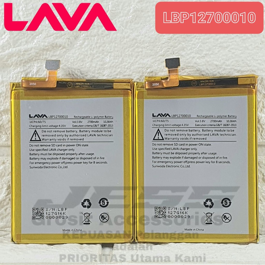 Baterai Original LAVA A3 Mini Batre Original Kode Battery LBP12700010 ( 1/CP4/60/75 )