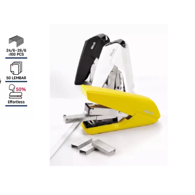 No 3 Stapler FLAT CLINCH merek KW-Trio 5631 effortless. Bisa untuk kardus. MADE IN TAIWAN