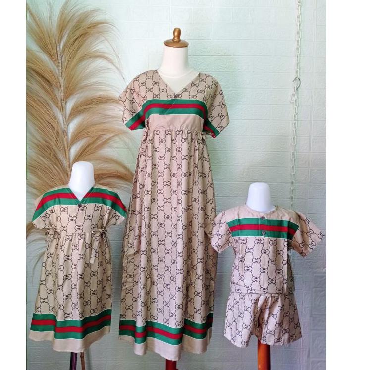 Telah Hadir.. Longdress kimono bisa couple ibu dan anak daster rayon