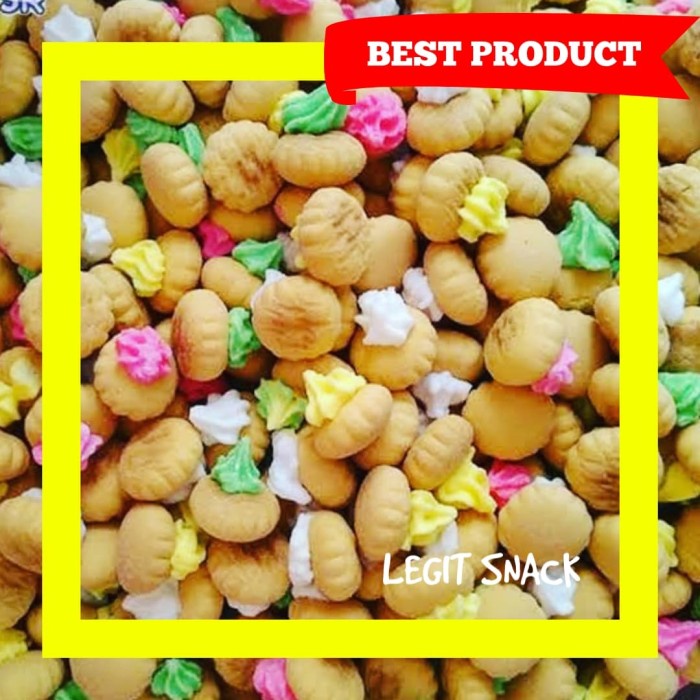 

504Oekho Biskuit Manis Gem Rose Jajanan Jadul 500Gr 6J477iyfi