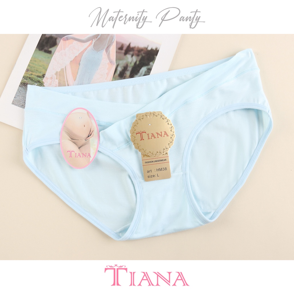 TIANA | Celana Dalam Hamil Hipster dibawah Perut Muat Kehamilan 0 - 9 Bulan / Maternity Panties / art TN HM38
