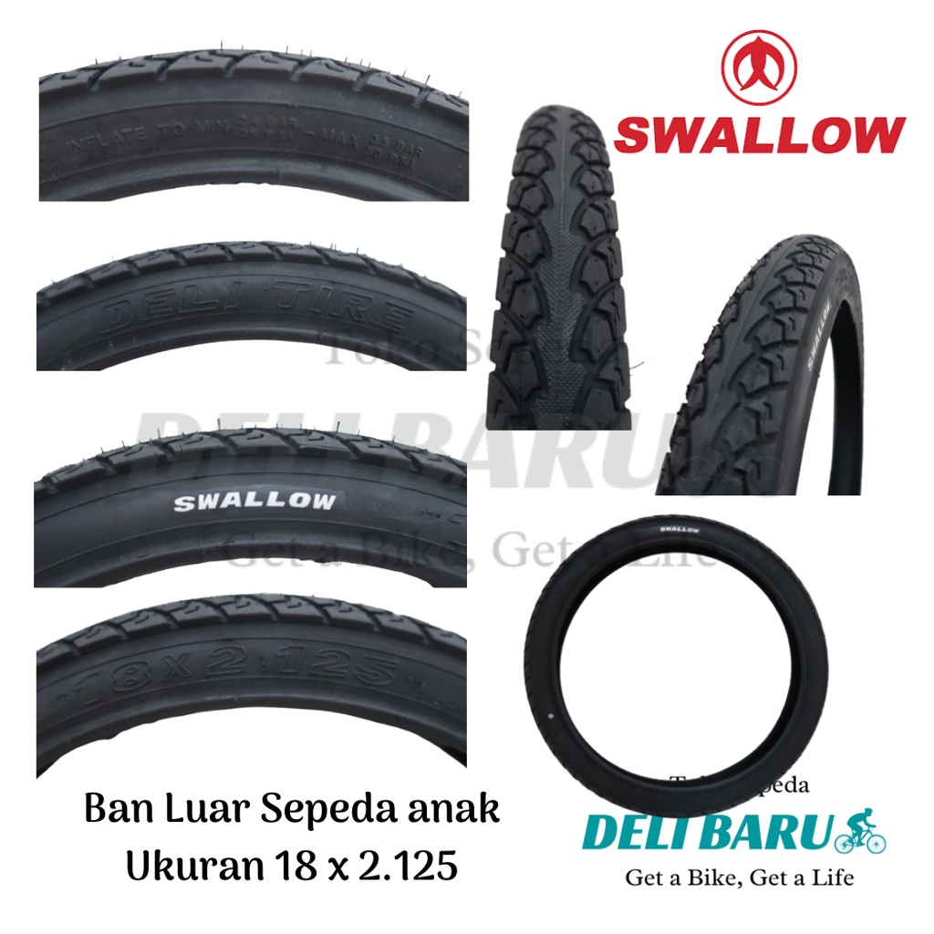 Swallow Ban luar 18 x 2.125 type SA-210 sepeda anak