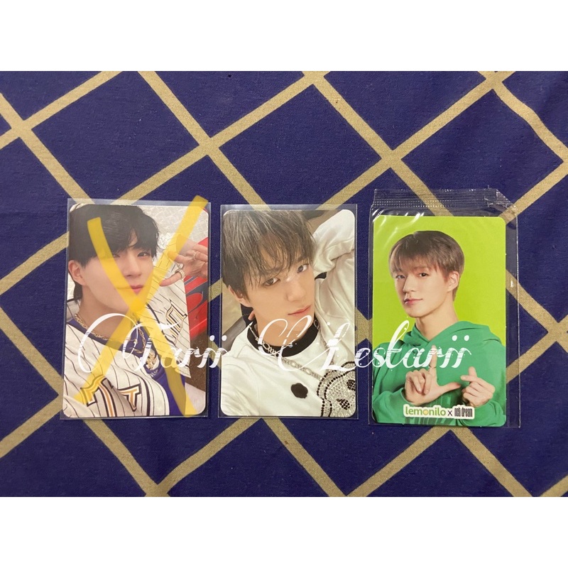 OFFICIAL PHOTOCARD / PC JENO NCT DREAM set lemonilo