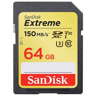 [Free Ongkir] SANDISK SDXC 64GB EXTREME UP TO 150MB/S - ORIGINAL