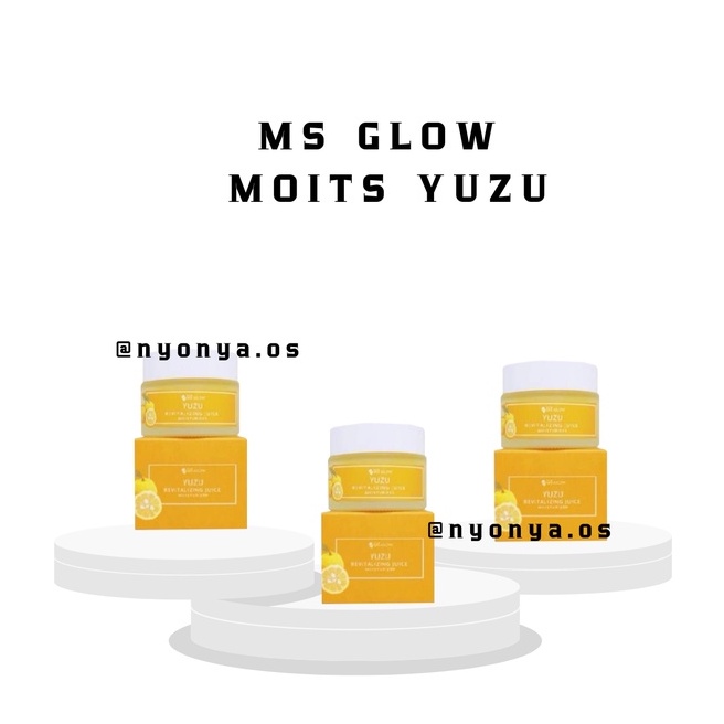 Jual Ms Glow Yuzu Revitalizing Juice Moisturizer Shopee Indonesia