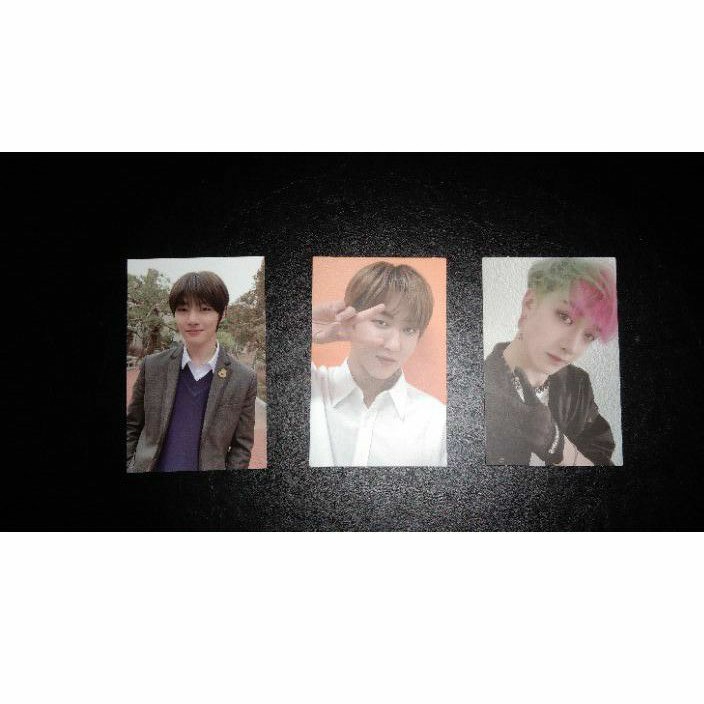OFFICIAL PHOTOCARD POLAROID STANDEE GO LIVE STRAYKIDS BANGCHAN CHANGBIN I.N