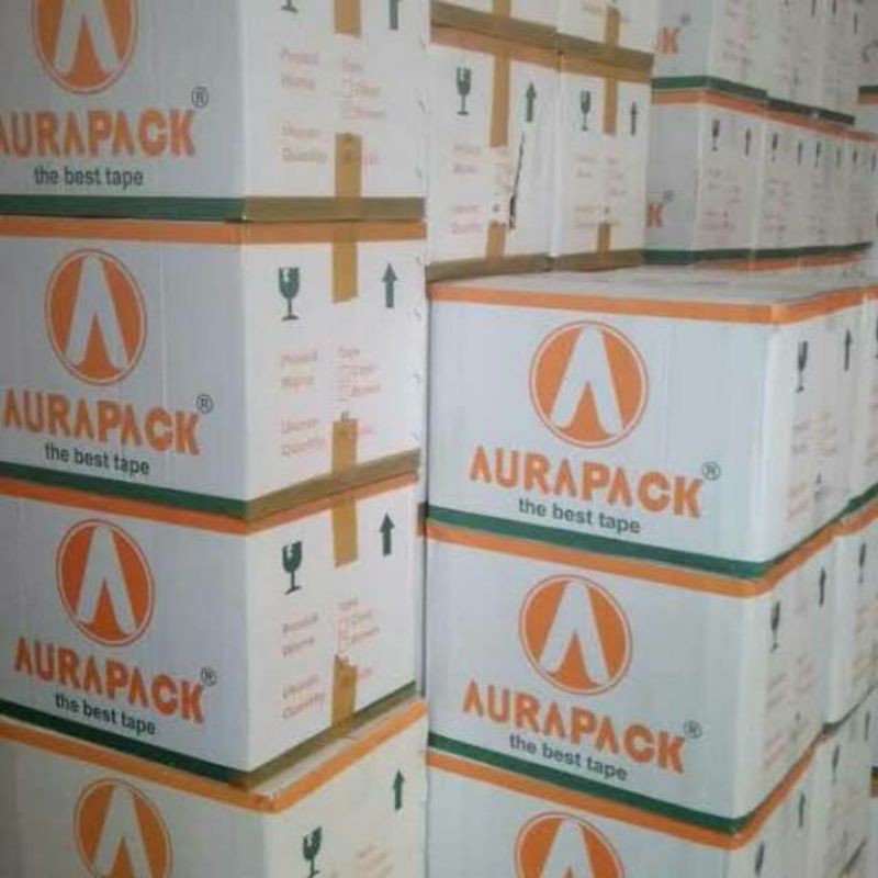 

Lakban Bening Merk Aurapack 80yard