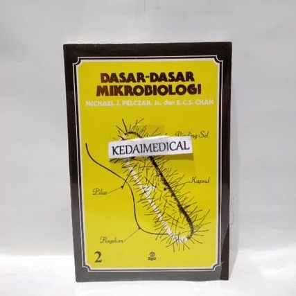 BUKU DASAR-DASAR MIKROBIOLOGI JILID 2 PEZCZAR UIP TERMURAH