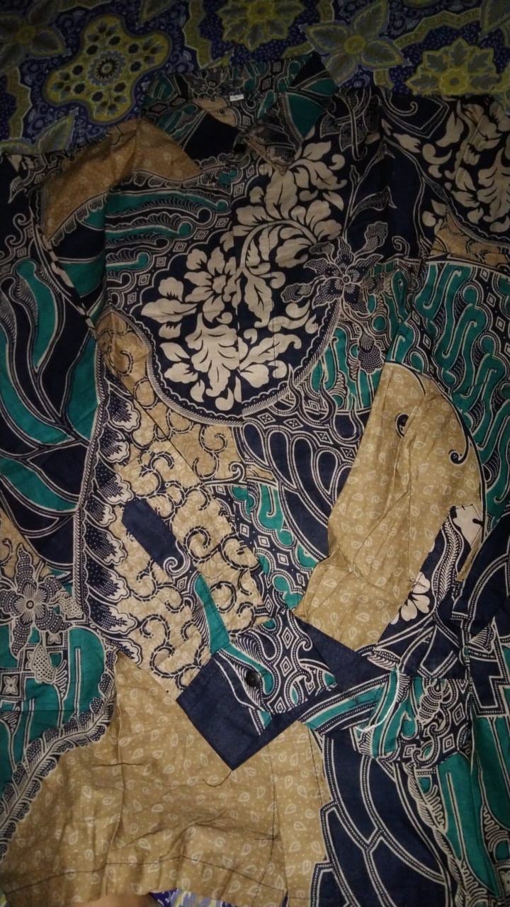 Kemeja Batik Size (m.l.xl.xxl)  Batik Moderen Kasual Slim Fit