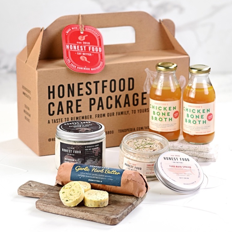 

HONESTFOOD Hampers - Paket Selai, Saus, Kaldu, Mentega