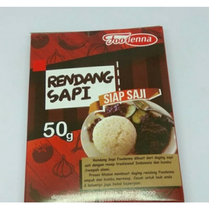 

RENDANG SAPI SIAP SAJI