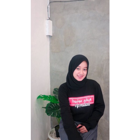 KAOS TULISAN ARAB | ALA SANTRI | CUSTOM NAMA