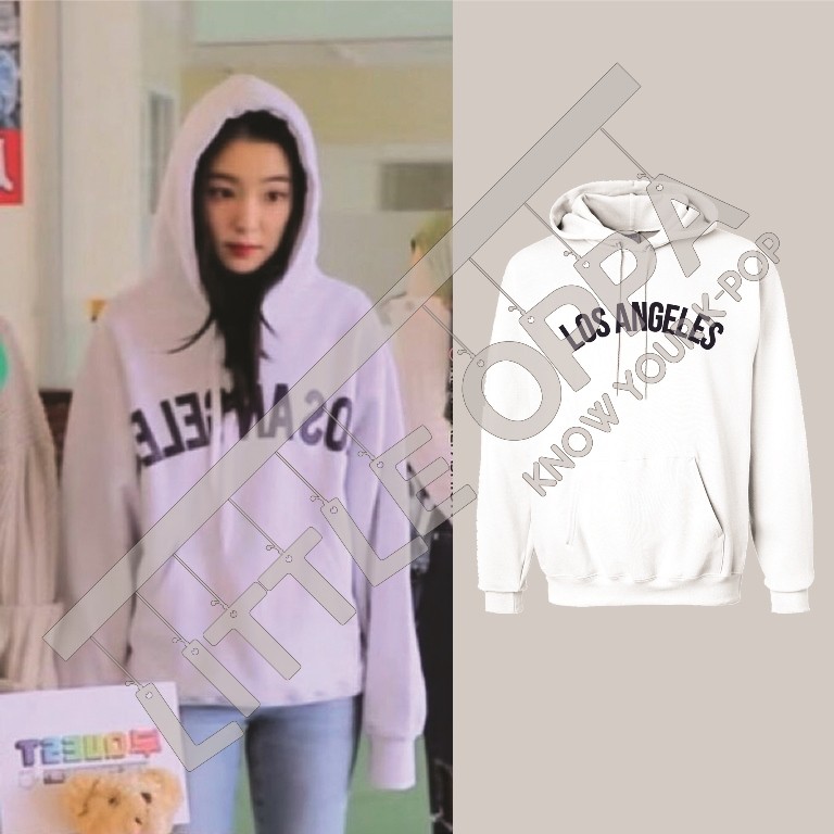 JACKET HOODIE KPOP IDOL FASHION RED VELVET IRENE LOS ANGELES HOODIE