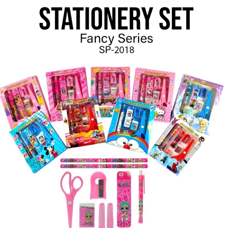 

Stationery Set / Paket Alat Tulis 9In1 / Stationert Set Fancy Sp 2018