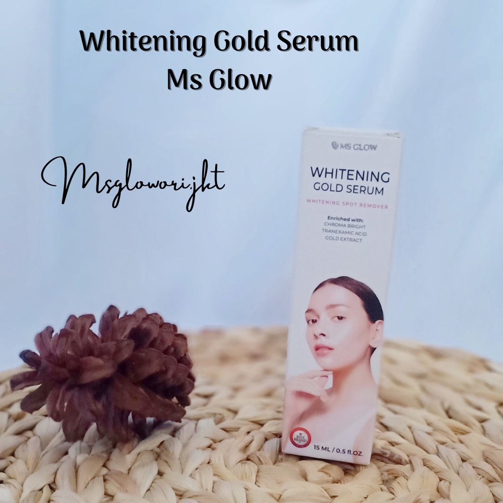 SERUM MS GLOW WHITENING GOLD/ WHITENING GOLD SERUM MS GLOW