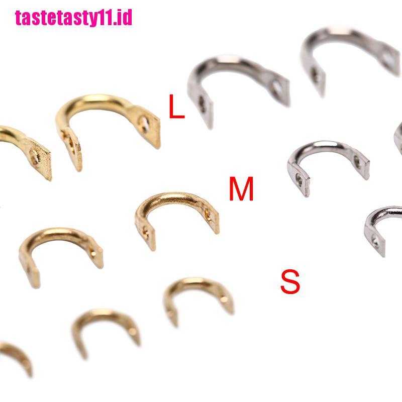 (TTID) Spinner Clevises Mudah Digunakan #3 50 Pcs / Pak Nikel Buatan USA
