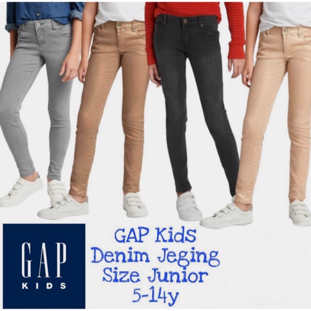 celana jeans Original GAP floral size junior 5-16y celana jeans gap anak laki dan perempuan