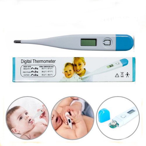 [Promosi Terbatas] Thermometer Digital Pengukur Suhu Badan Tubuh Bayi Baby Anak Anak